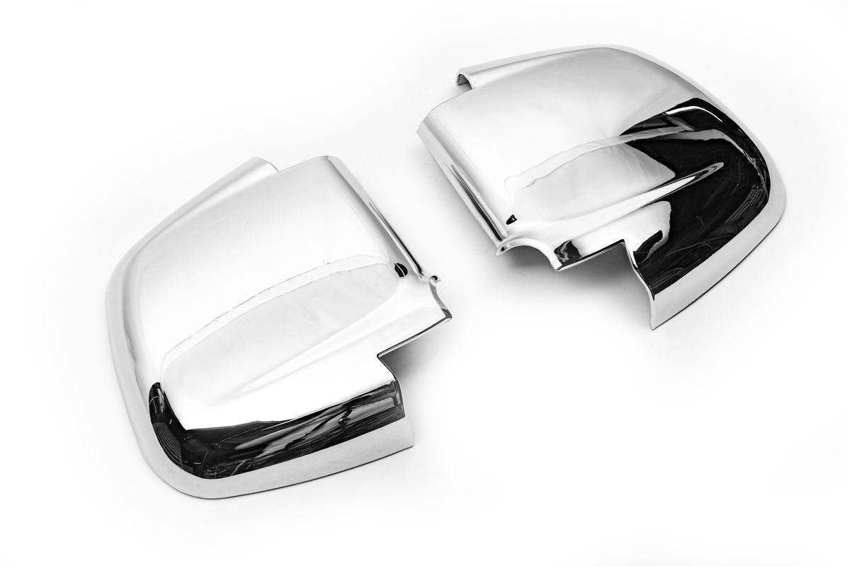 Mirror covers (2 pcs, plastic) for Hyundai H200, H1, Starex 1998-2007 - Reelken Auto