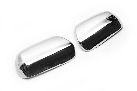 Covers for mirrors (2008-2010, 2 pieces, stainless steel) for Nissan Murano 2008-2014 - Reelken Auto