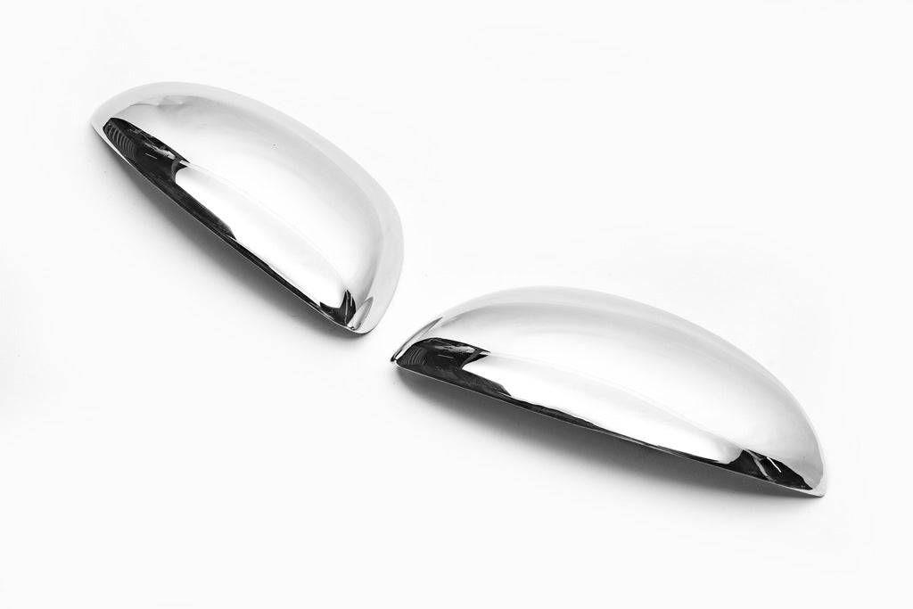 Covers for mirrors, 2010-2014 Chrome (2 PCs, stainless.) for Nissan Juke 2010-2019 - image 6