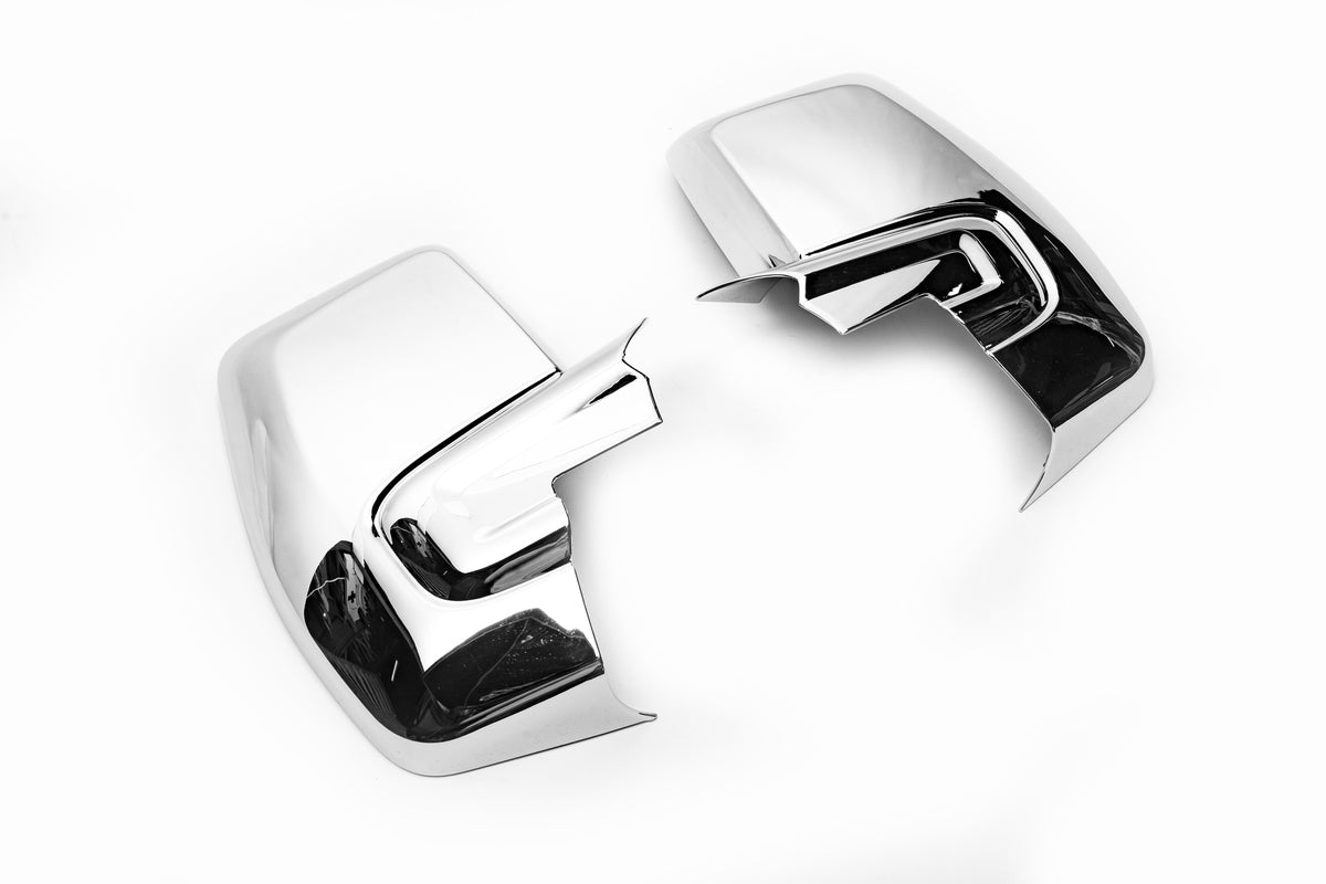 Mirror Covers (2 pcs, plastic) for Ford Custom 2013-2022 - image 2