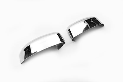 Chrome Mirror Covers (2010-2014, 2 pcs, plastic) for Ford Mondeo 2008-2014 - image 2