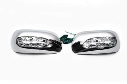 Mirror Covers with LED (2002-2005, 2 pcs, plastic) for Toyota Corolla 2002-2007 - image 3