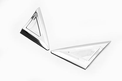 Trim near the mirrors (2 piece, stainless steel) for Volkswagen Crafter 2006-2016 - image 5