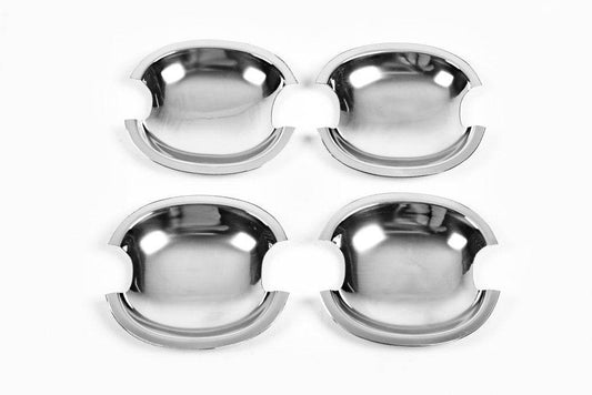 Melnicki under the handle (4 pieces, stainless steel) for Volkswagen Bora 1998-2004 - Reelken Auto
