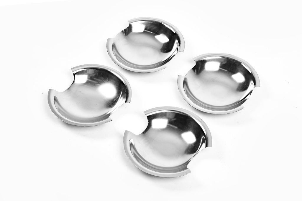 Chrome Handle Covers (4 pcs, Stainless Steel) for Volkswagen Crafter 2006-2016 - image 4