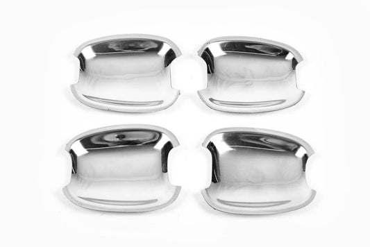 Melnicki under the handle (4 pieces, stainless steel) for Chevrolet Aveo T250 2005-2011 - Reelken Auto