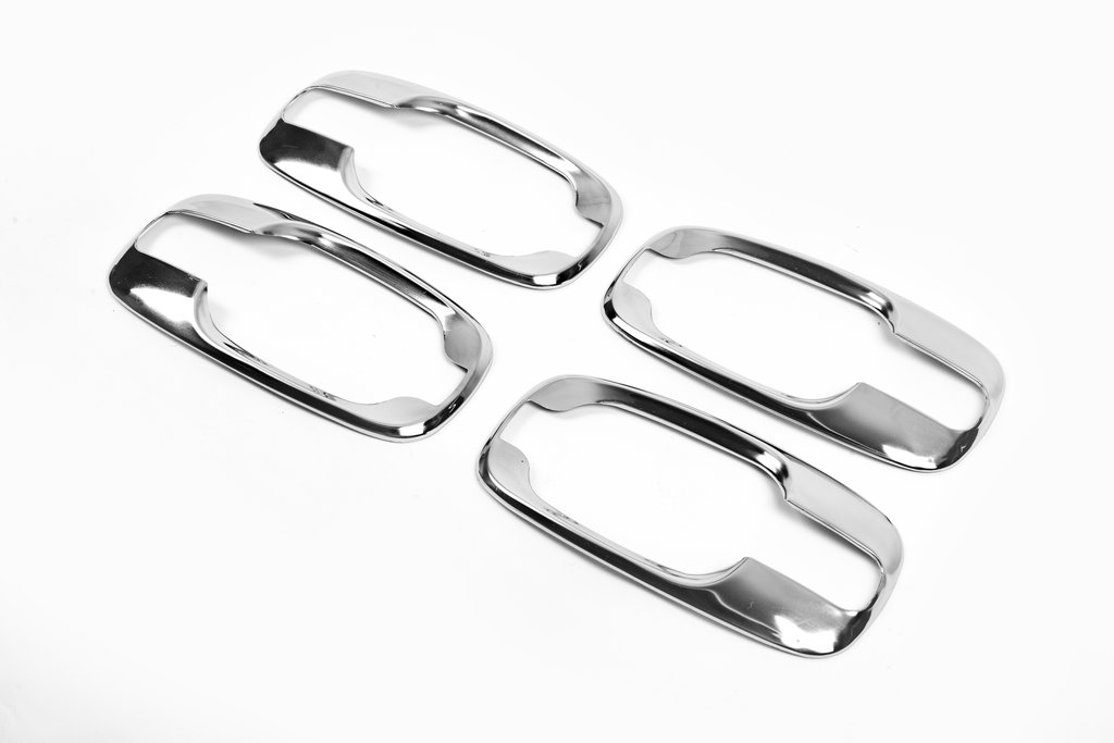 Door handle trims (4 pcs, stainless steel) for Renault Trafic 2001–2015 - image 11