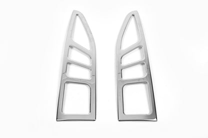 Chrome Tail Light Covers Straight (2 pcs, Stainless Steel) for Citroen Berlingo 2008-2018 - image 3