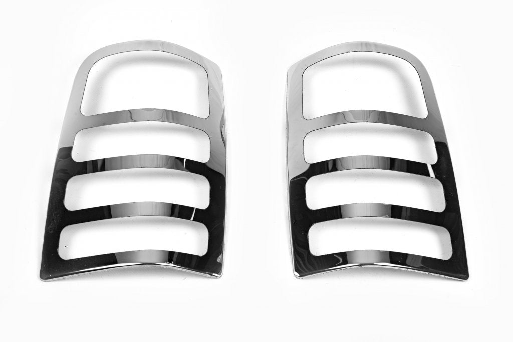Chrome Tail Light Covers (2 pcs, Stainless Steel) for Peugeot Partner 1996-2008 - image 5