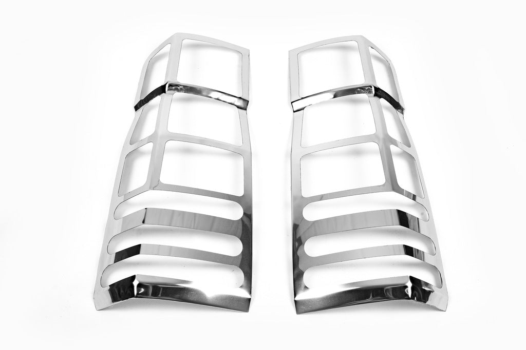 Chrome Tail Light Covers (2 pcs, Stainless Steel) for Mercedes Sprinter W906 2006-2018 - image 3