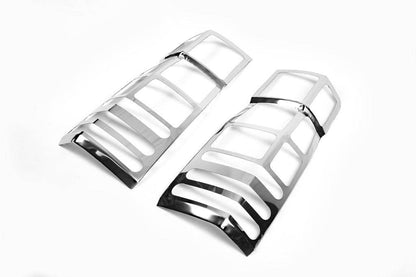 Foot pads (2 pcs, stainless steel) for Mercedes Sprinter W906 2006-2018 - Reelken Auto