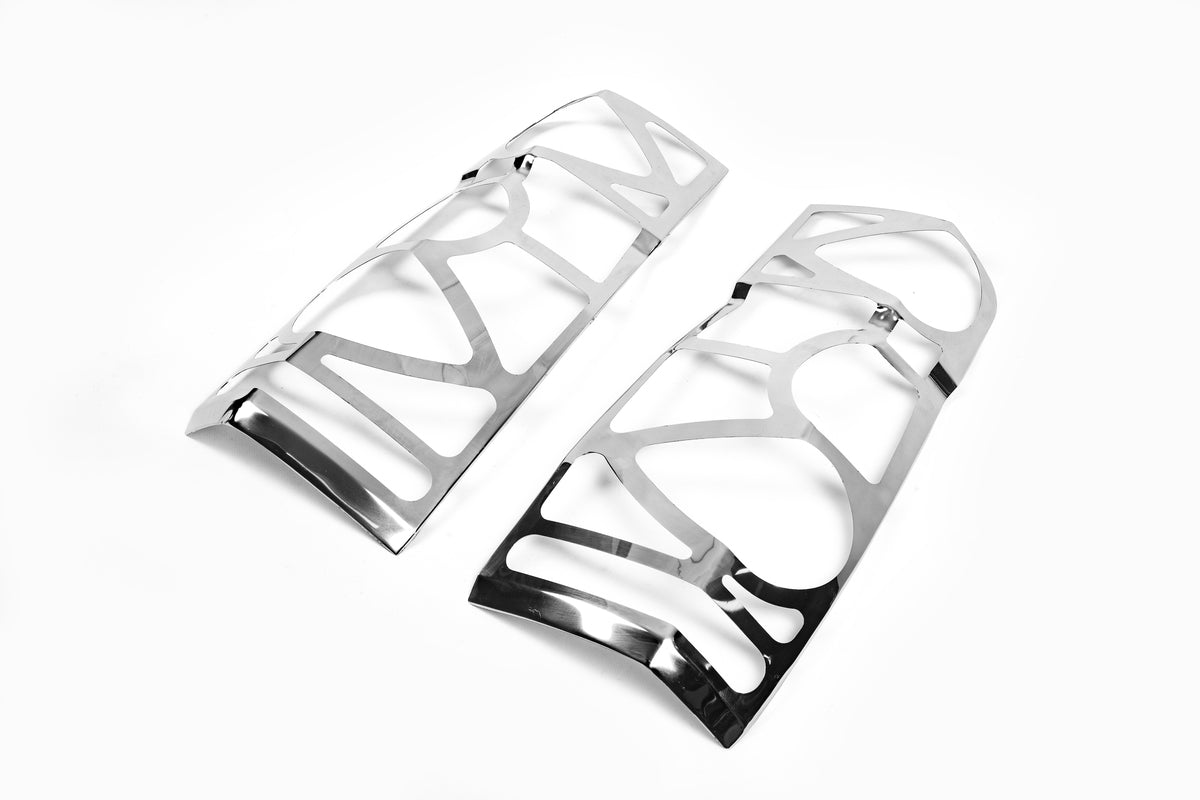 Chrome Tail Light Covers (2 pcs, Stainless Steel) for Volkswagen Crafter 2006-2016 - image 2