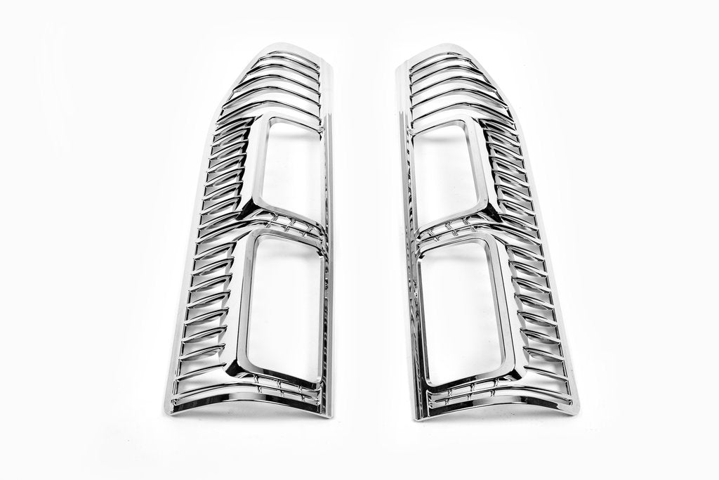 Chrome Tail Light Covers (2 pcs, plastic) for Fiat Talento 2016- - image 5