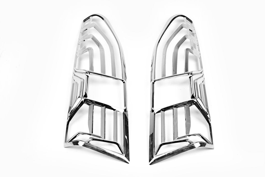 Chrome Tail Light Covers (2 pcs, ABS) for Peugeot Partner/Rifter 2019- - image 3