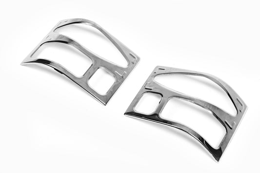 Chrome Tail Light Covers (2 pcs, Stainless Steel) for Volkswagen T4 Caravelle/Multivan 1990-2003 - image 2