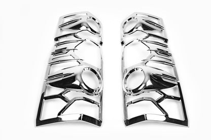 Chrome Tail Light Covers (2 pcs, plastic) for Volkswagen Crafter 2006-2016 - image 4