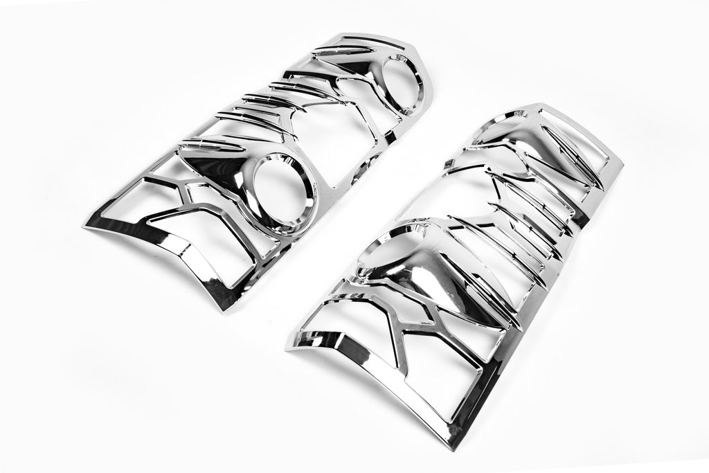 Chrome Tail Light Covers (2 pcs, plastic) for Volkswagen Crafter 2006-2016 - image 5