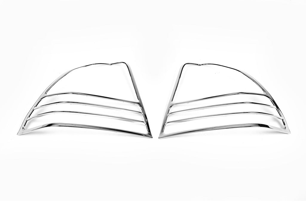 Chrome Tail Light Covers (2002-2004, 2 pcs, plastic) for Toyota Corolla 2002-2007 - image 3