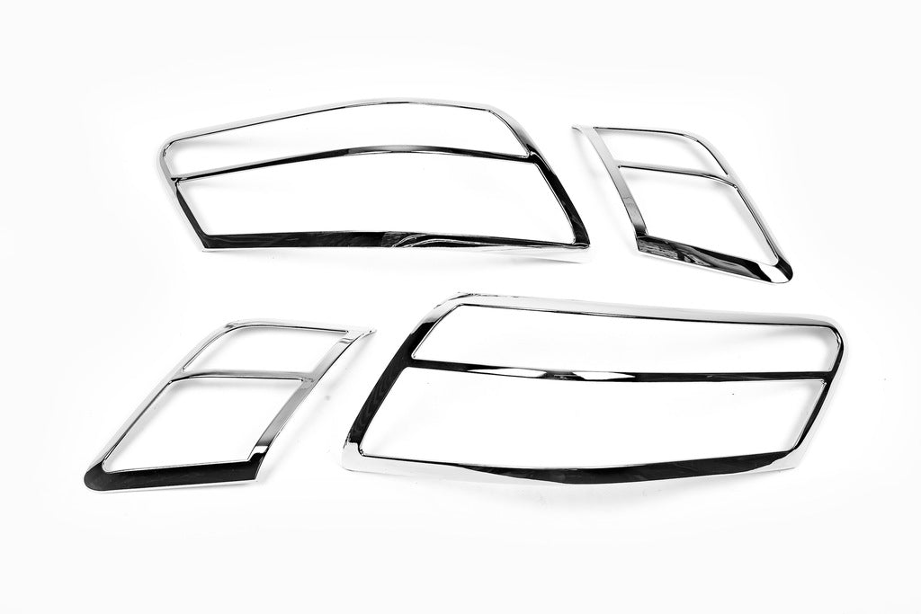 Chrome Tail Light Covers (2 pcs, plastic) for Toyota Camry 2006-2011 - image 5
