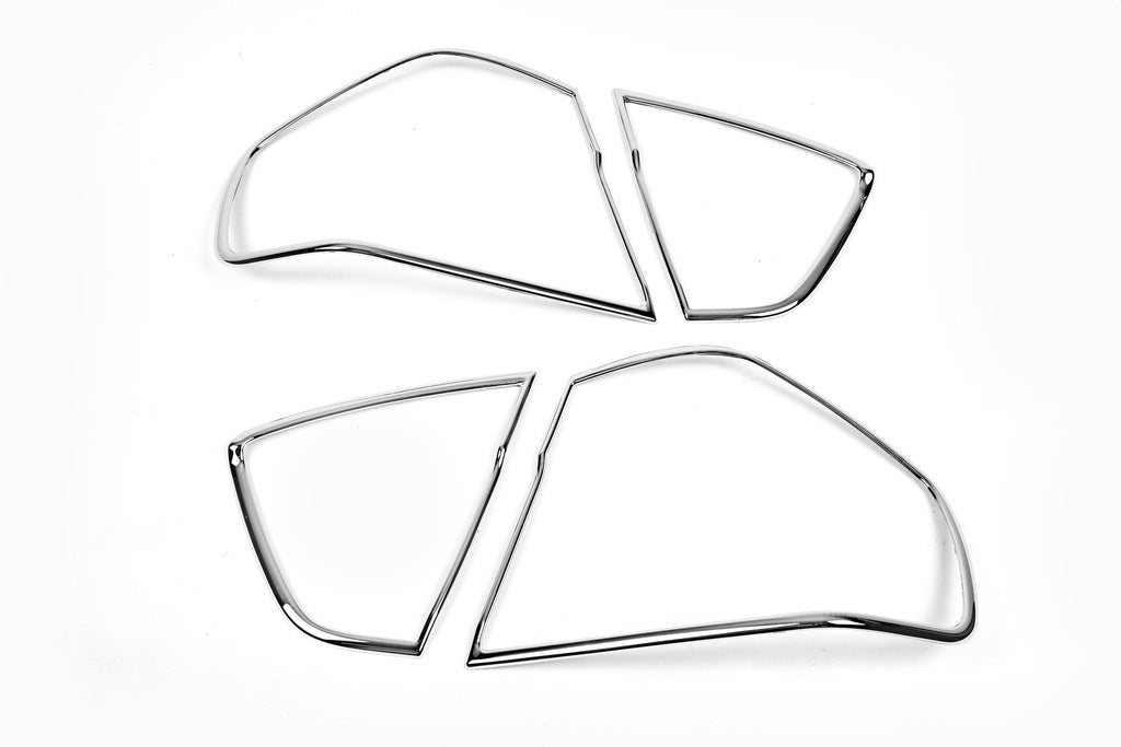 Chrome Tail Light Covers (2 pcs, plastic) for BMW 3 Series E90/E91 2005-2011 - image 3