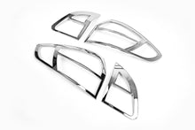 Chrome Tail Light Covers (2 pcs, plastic) for Ford Fiesta 2008-2017 - image 1