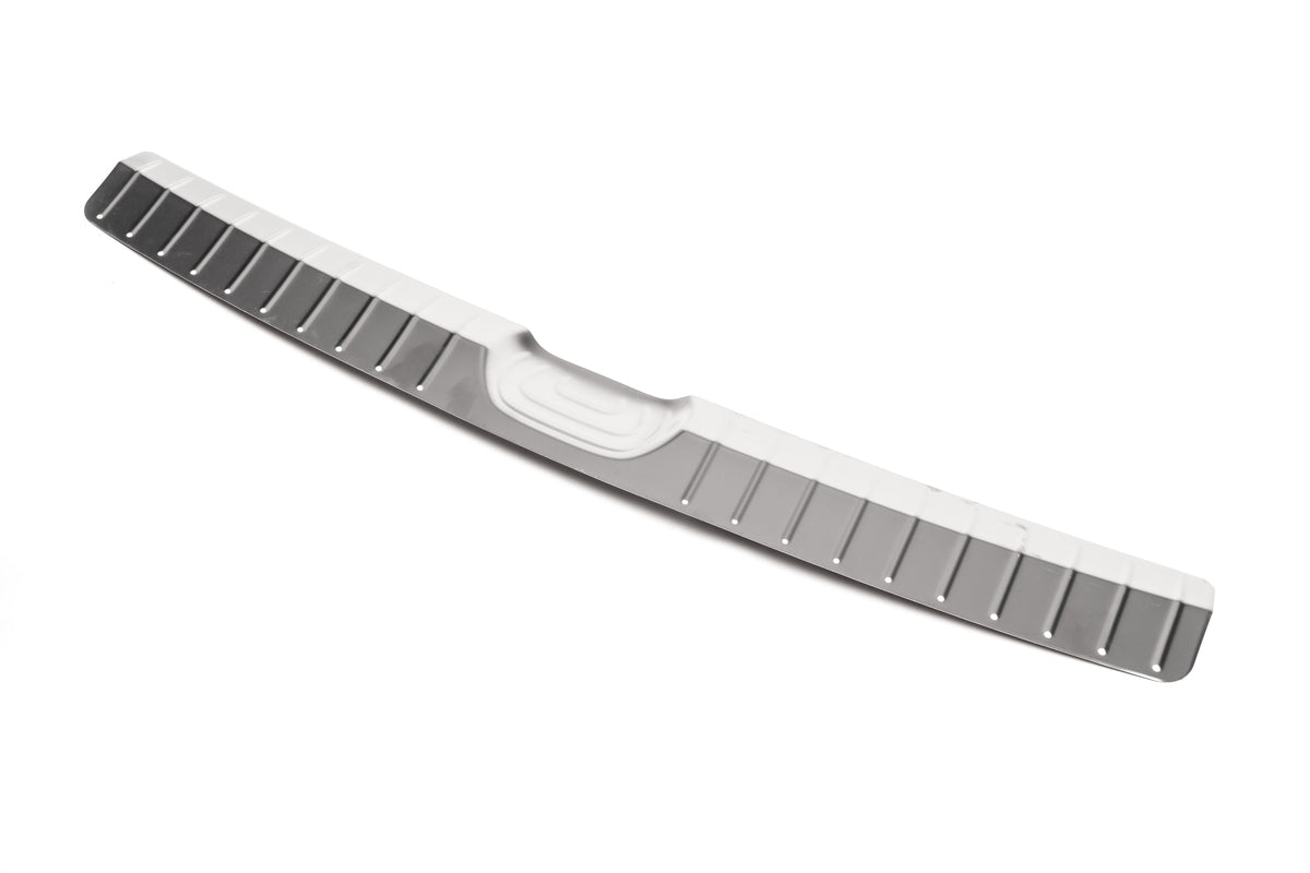 Rear bumper sill protector (stainless steel) for Kia Ceed 2012-2018 - image 1