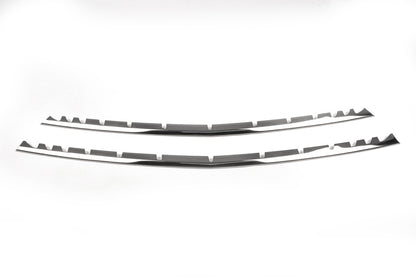 Scuff grille bumper (2 pcs, stainless steel) for Mercedes Vito / V-class W447 2014↗ year - image 5