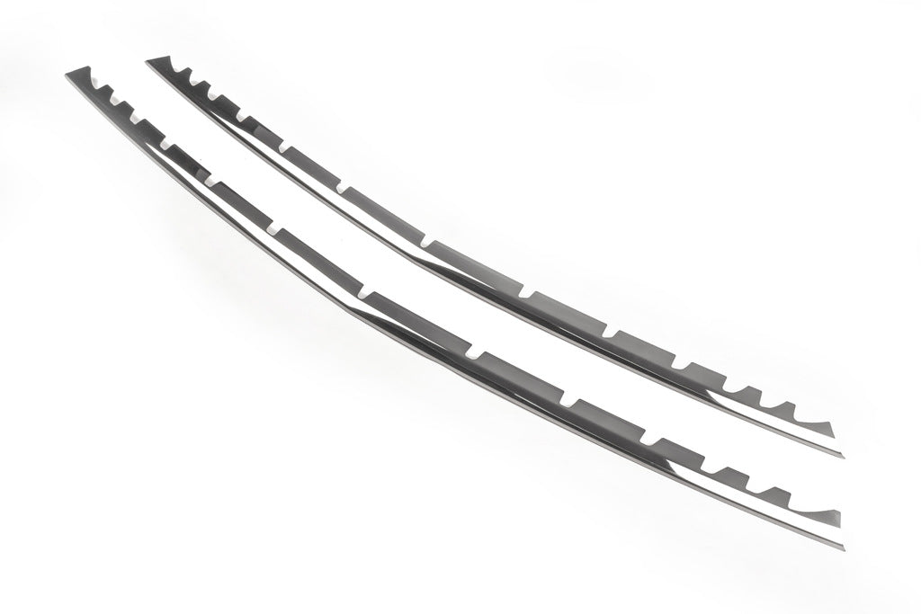 Scuff grille bumper (2 pcs, stainless steel) for Mercedes Vito / V-class W447 2014↗ year - image 6