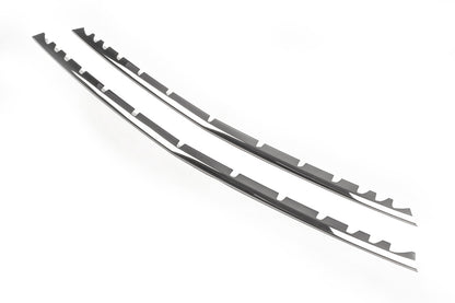 Scuff grille bumper (2 pcs, stainless steel) for Mercedes Vito / V-class W447 2014↗ year - image 6