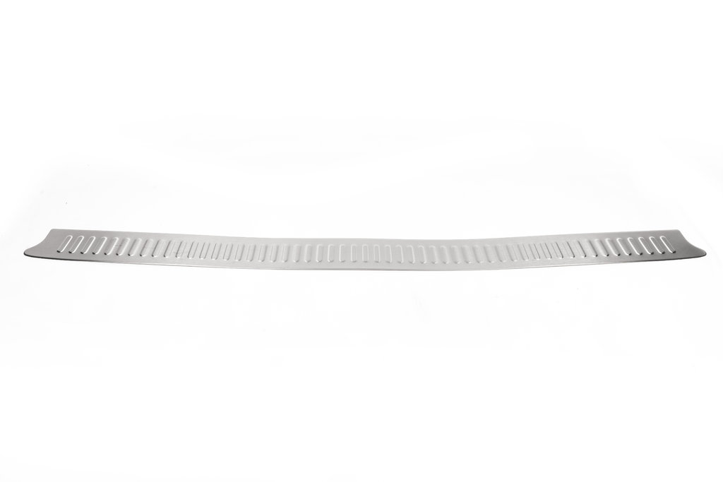 Rear Bumper Protector Matte (Omsa, Stainless Steel) for Nissan Primastar 2002-2014 - image 3