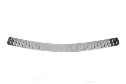 Cover on the rear bumper OmsaLine gloss (SW, stainless steel) for Opel Astra H 2004-2013 - Reelken Auto
