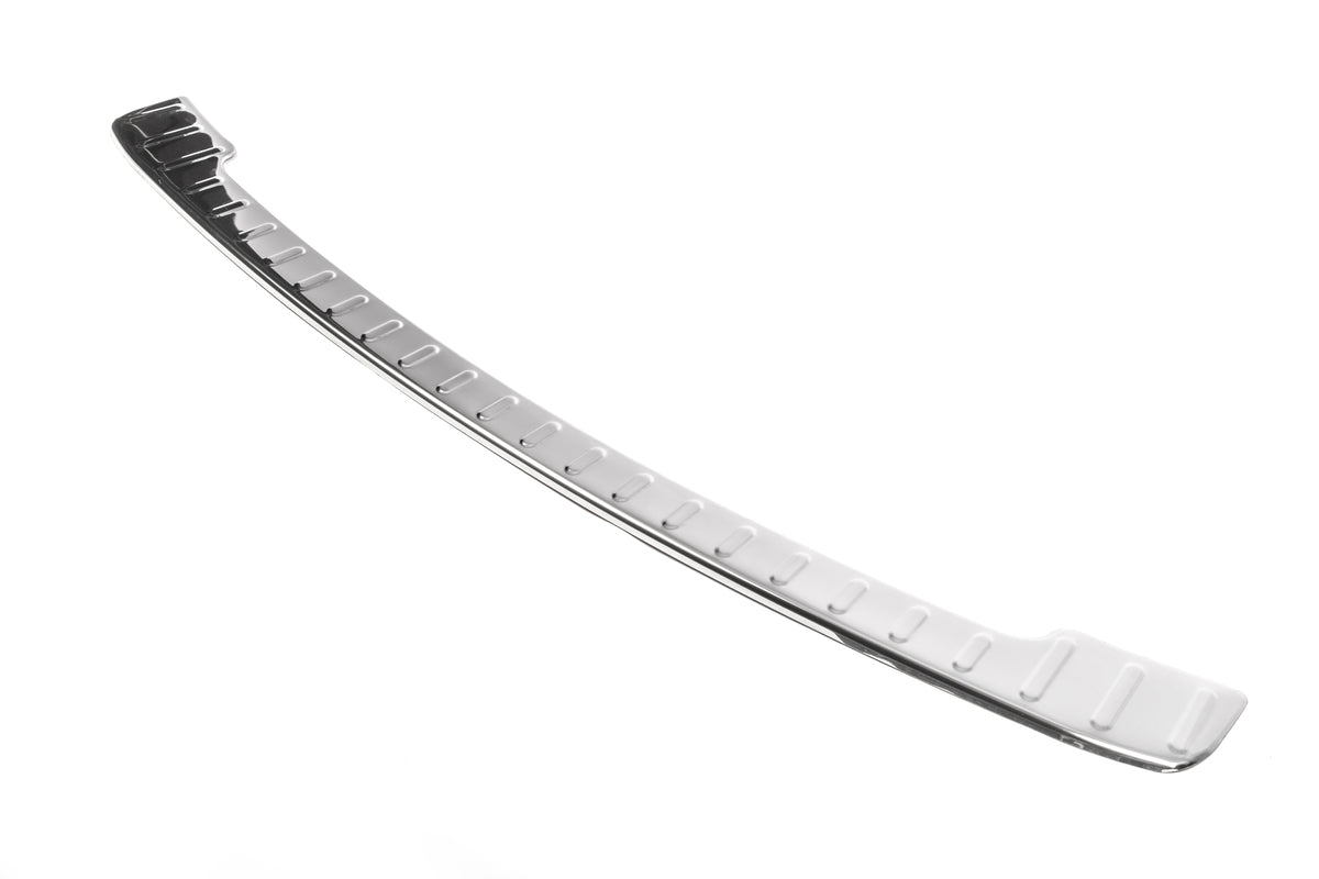 Rear bumper protector with edge OmsaLine (stainless steel) for Range Rover Evoque 2012-2018 - image 1