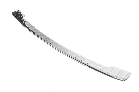 Rear bumper protector with edge OmsaLine (stainless steel) for Range Rover Evoque 2012-2018 - image 1