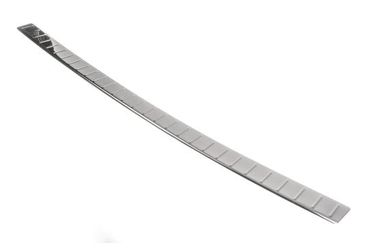 Rear Bumper Protector Black Chrome (Omsa, Stainless Steel) for Volkswagen Crafter 2006-2016 - image 1