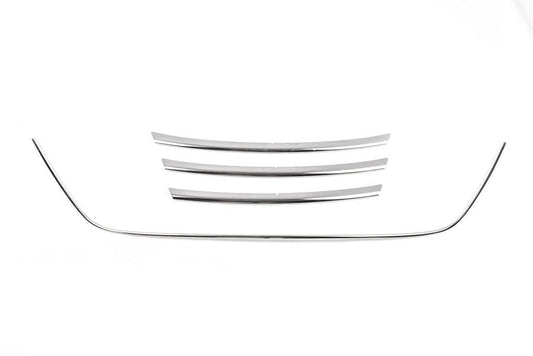 Pads on the lower grille and around the STYLE (stainless) for Hyundai I-30 2012-2017 - Reelken Auto