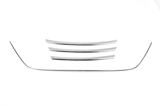 Covers for lower grille and surround STYLE (stainless steel) for Hyundai I-30 2012-2017 - image 2