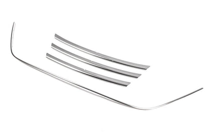 Pads on the lower grille and around the STYLE (stainless) for Hyundai I-30 2012-2017 - Reelken Auto