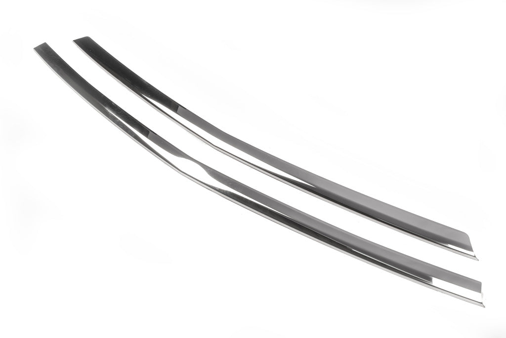 Scuff grille bumper (2 pcs, stainless steel) for Mercedes Vito / V-class W447 2014↗ year - image 8