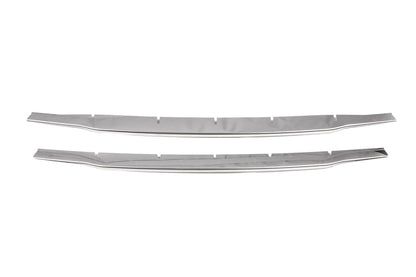 Stainless Steel Bumper Protectors (2014-2018, 2 pcs) for Ford Courier 2014-2023 - image 2