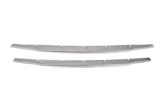 Stainless Steel Bumper Protectors (2014-2018, 2 pcs) for Ford Courier 2014-2023 - image 2