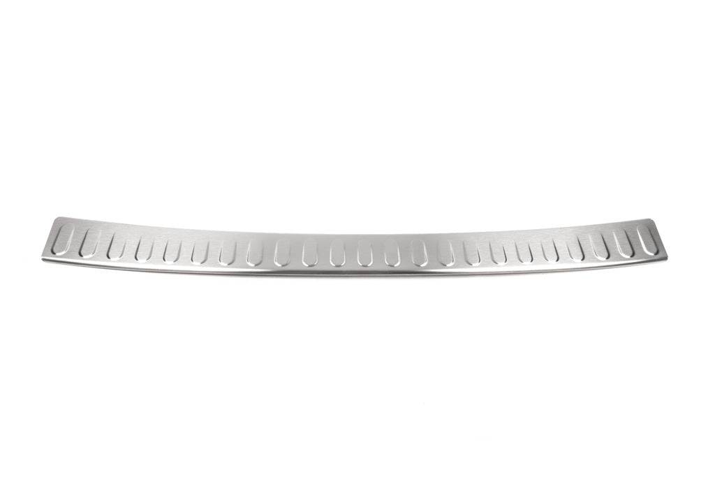 Overlay for rear bumper OmsaLine (2009-2013, SW, stainless steel) for Mercedes E-class W212 2009-2016 - Reelken Auto