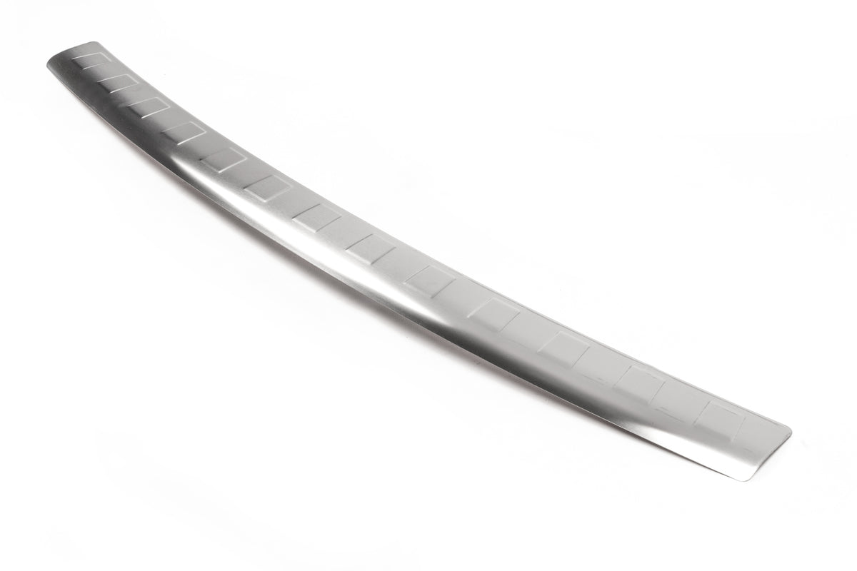 Pad on the rear bumper MAT OmsaLine (stainless steel) for Nissan Juke 2010-2019 - image 1