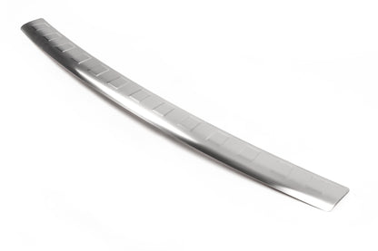 Pad on the rear bumper MAT OmsaLine (stainless steel) for Nissan Juke 2010-2019 - image 1