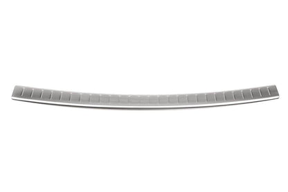 Rear bumper OmsaLine (2014-2017, stainless steel) for Nissan Qashqai 2014-2021 - Reelken Auto