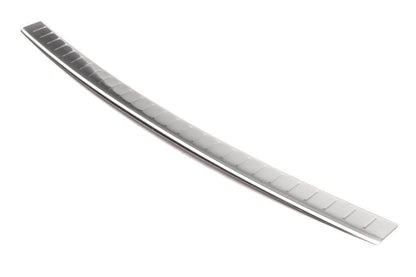 Rear bumper OmsaLine (2014-2017, stainless steel) for Nissan Qashqai 2014-2021 - Reelken Auto