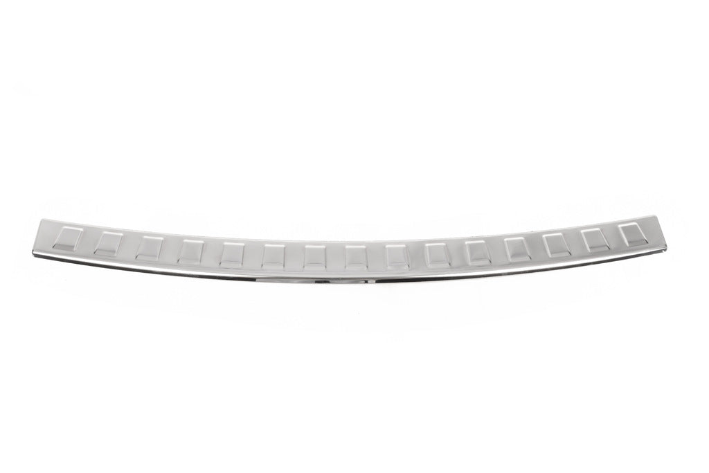 Rear bumper protector OmsaLine (AVANT, stainless steel) for Audi A4 B8 2007-2015 - image 3