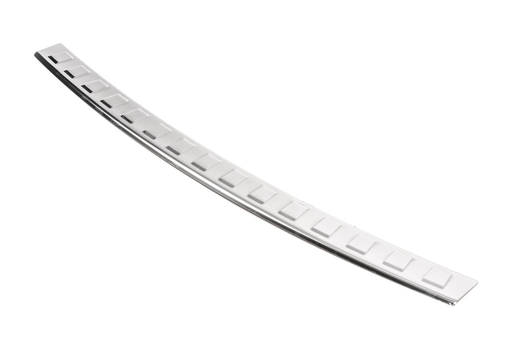 Rear bumper protector OmsaLine (AVANT, stainless steel) for Audi A4 B8 2007-2015 - image 4