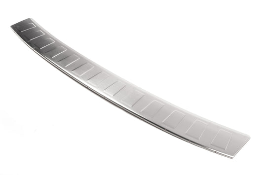 Rear Bumper Protector OmsaLine (Stainless Steel) for BMW X6 E-71 2008-2014 - image 1