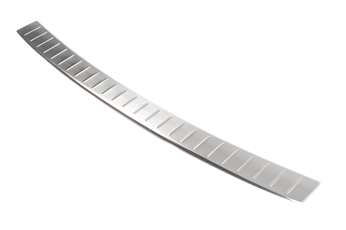 Rear bumper protector OmsaLine (stainless steel) for Ford Fiesta 2017- - image 1