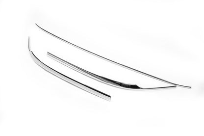 Cover on the end of the rear bumper SD/SW (3 pcs., stainless steel) for Volkswagen Passat B8 2015-2023 - image 6
